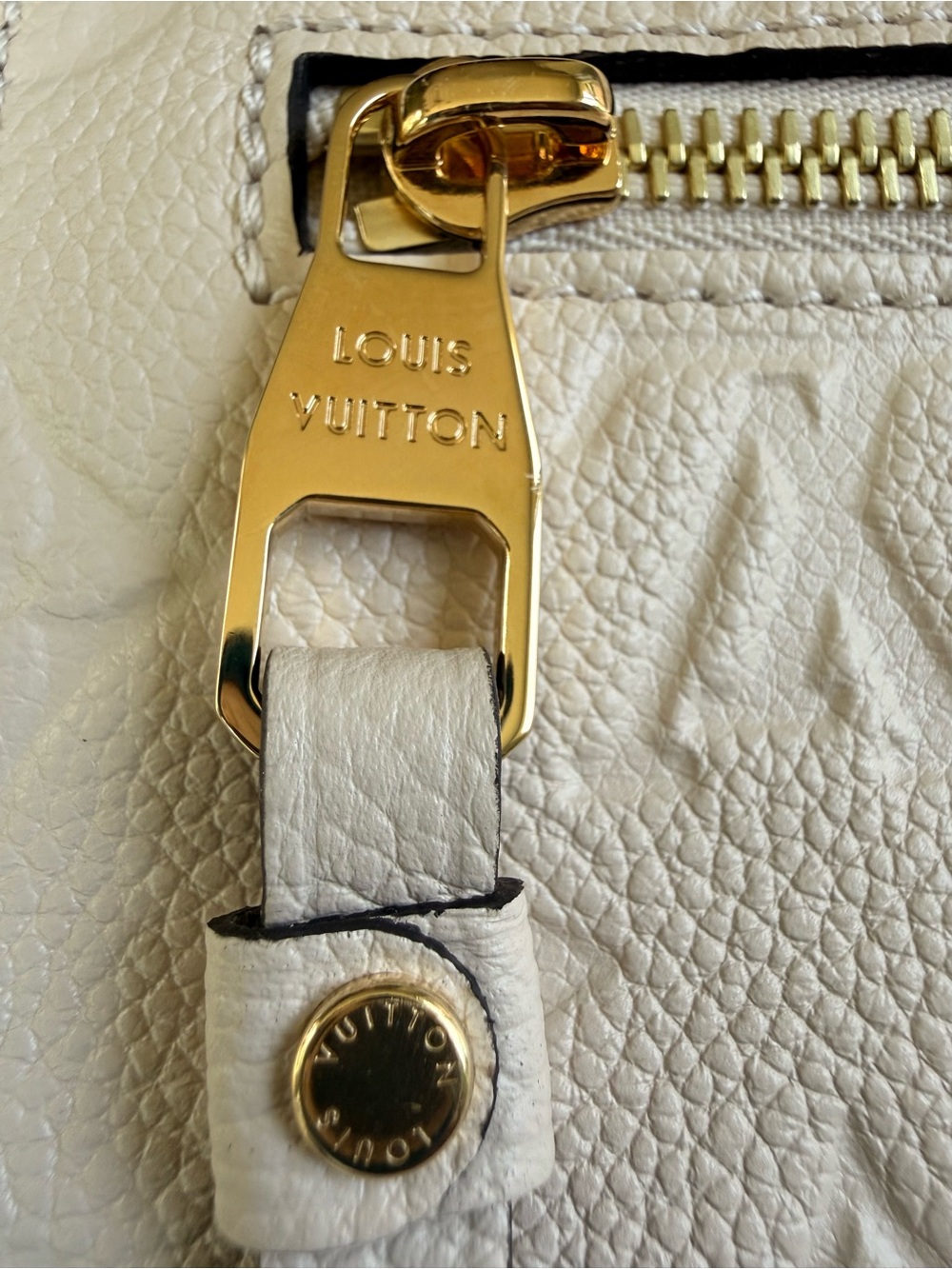 Louis Vuitton Monogram Empreinte Pochette Métis MM Crème - Like New! Full Set 🎁 - Picture 10 of 14